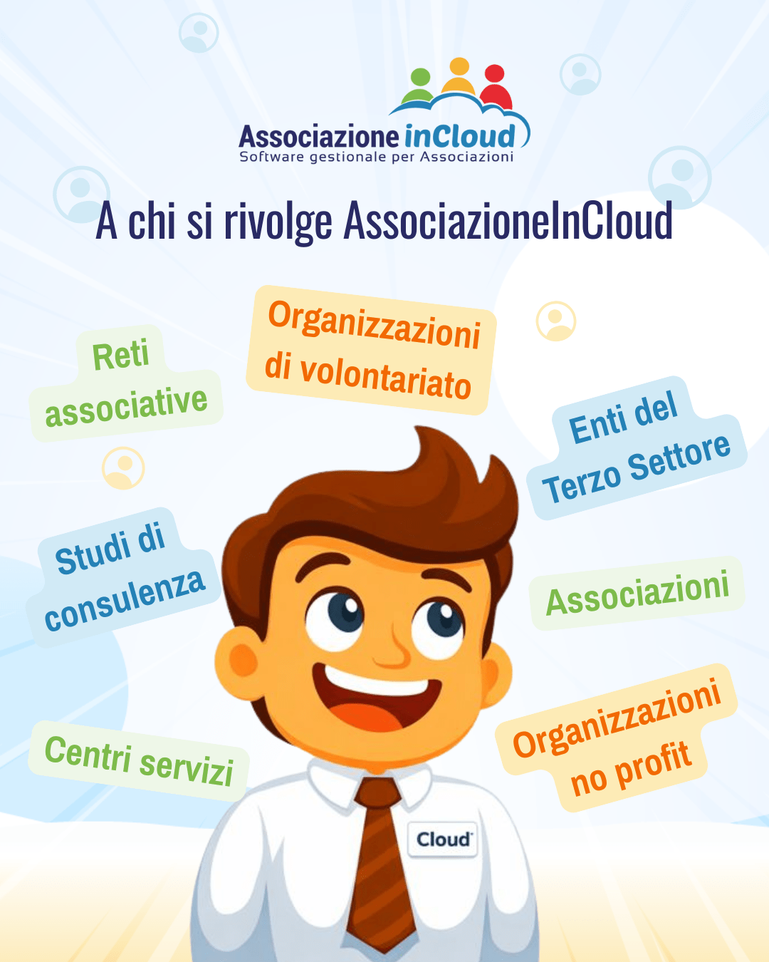 A chi si rivolge il gestionale AssociazioneInCloud
