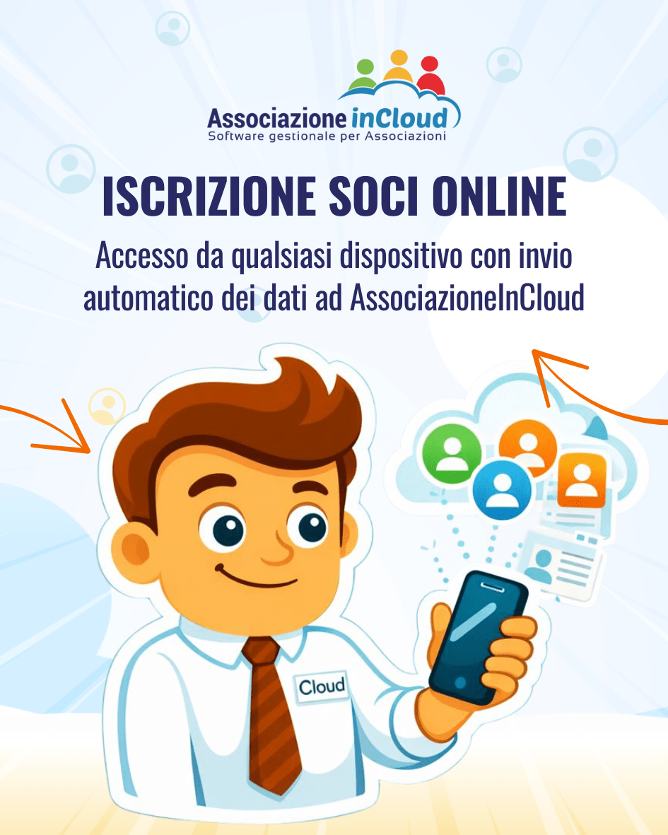 ISCRIZIONE SOCI ONLINE - Come funziona il modulo iscrizione soci online