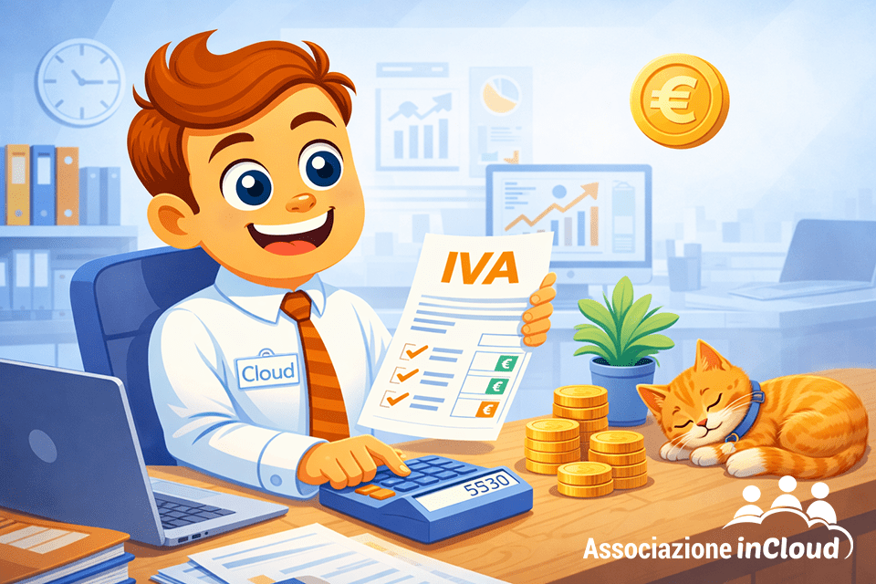 Modulo Gestione IVA AssociazioneInCloud con registri e liquidazioni