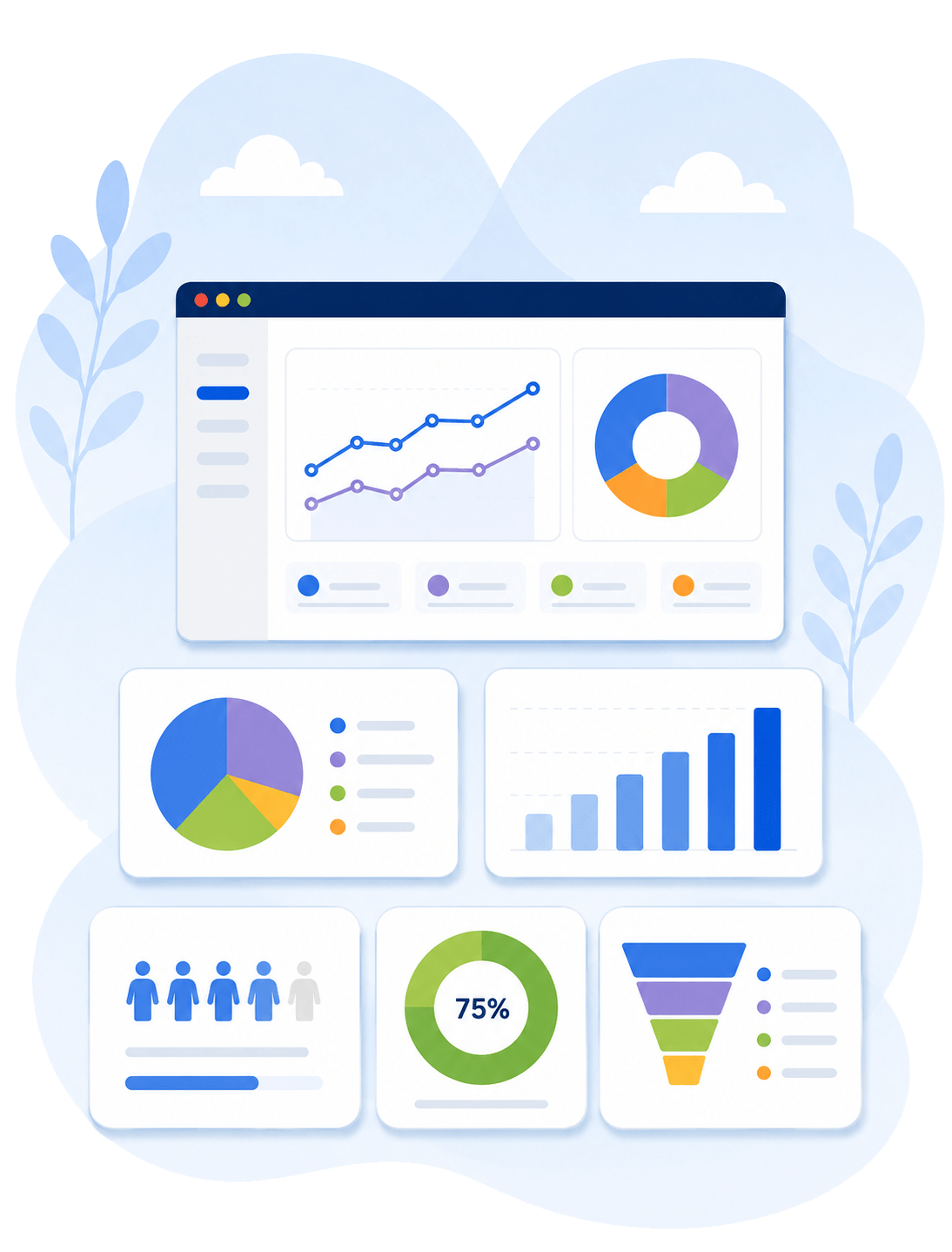 Dashboard del gestionale per associazioni AssociazioneInCloud